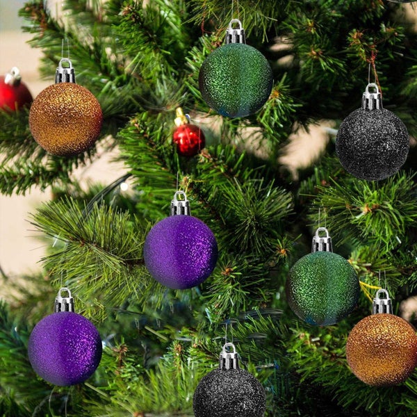 Christmas Ornaments Christmas Ball Ornaments with Strings, Shatterproof Chr Carousel 7