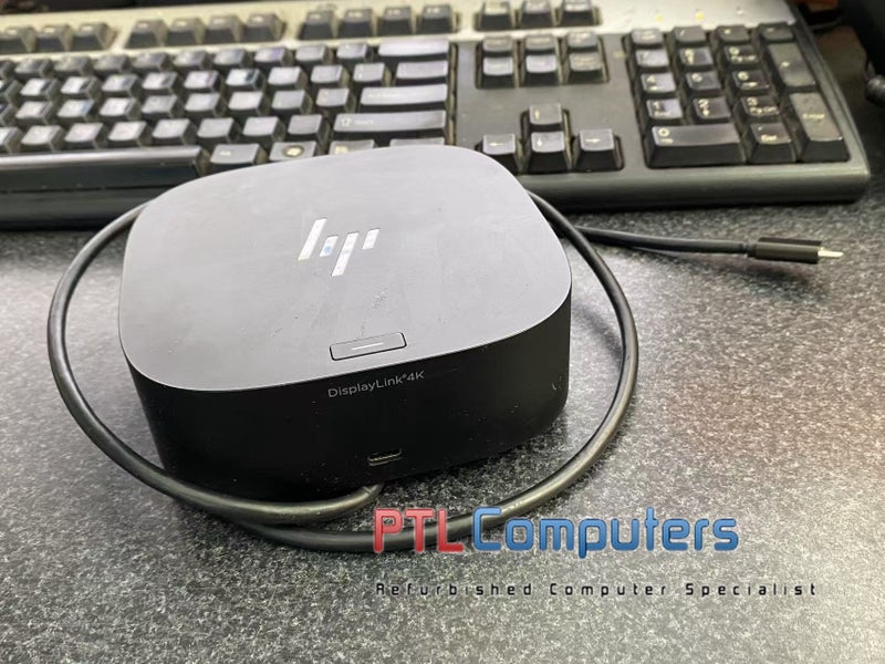 *$1 Reserve* HP USB-C Universal Dock G2 HSN-IX02 DisplayLink 4K Docking Station Carousel 1