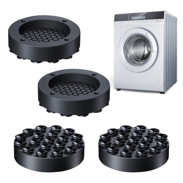 1.8" Anti Vibration Pads, 4pcs Washing Machine Foot Pads with Strong Suctio Carousel 1
