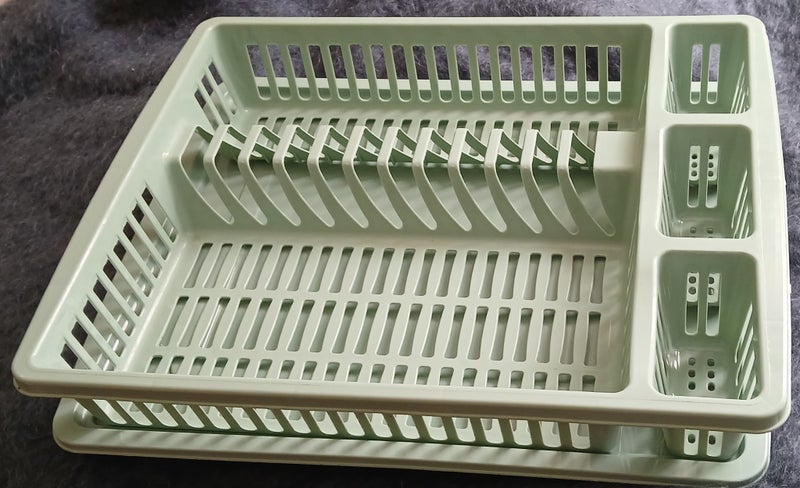 Sage green dish drainer Carousel 2