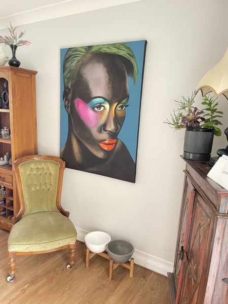 The Face …. Bespoke… 900x1200 Hand Painted Art Carousel 1