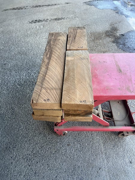 4.9LM — 150 × 50 mm Solid Ancient Swamp Kauri Timber Lot64583052709505114