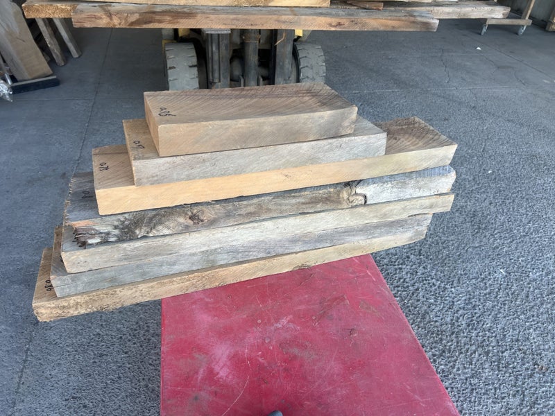 4.9LM — 150 × 50 mm Solid Ancient Swamp Kauri Timber Lot64583052709505110