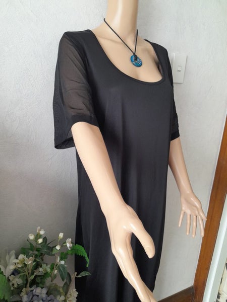 ** TS14+** black stretch dress - SIZE SMALL-NEW Carousel 2