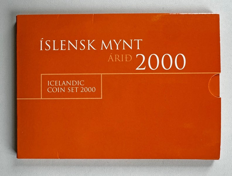 Iceland 2000 Mint Set - 5 Coins 1/5/10/50/100 Krónur - Complete Carousel 1