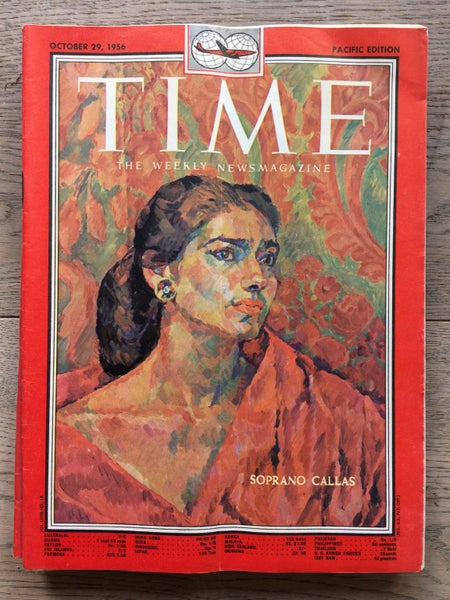Time Magazine - Vintage 1956 Issues x 13 Carousel 13