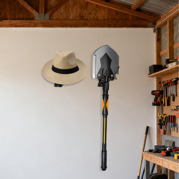 2pcs Garage Hooks, Heavy Duty Steel Garage Storage Hooks, Utility Wall Moun Carousel 7