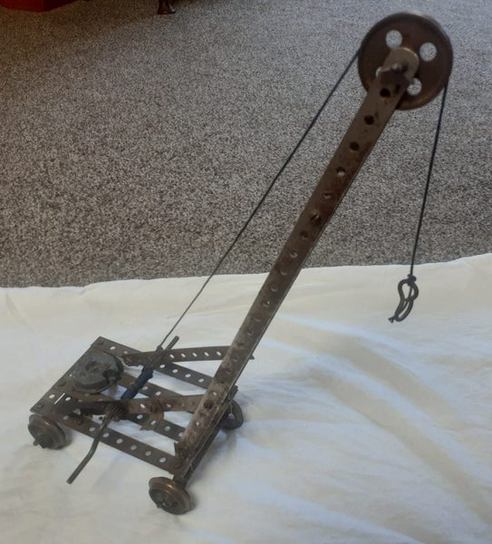 Nickel period Meccano group of 3 Carousel 2