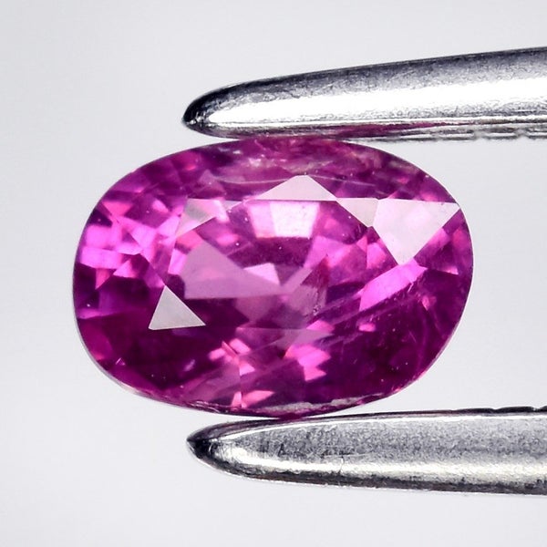 $1 RES * Buy Now $1100.00 * 0.41ct Oval Pinkish Purple SAPPHIRE Loose Gemstone Carousel 1