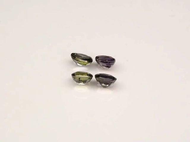 $1 RES * Buy Now $1600.00 * 1.25ct 4pc Colour Change SAPPHIRES Loose Gemstone Carousel 2