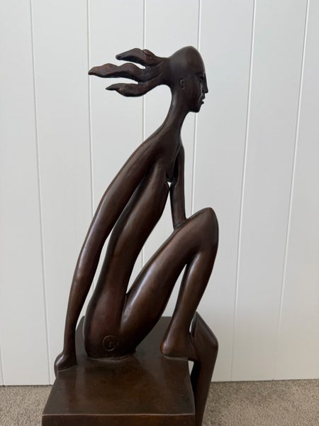 Paul Dibble Sculpture – 2002 (Unnumbered, Inscribed) Carousel 2