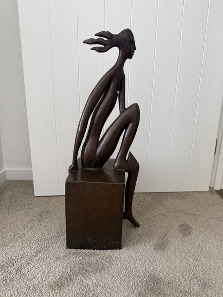 Paul Dibble Sculpture – 2002 (Unnumbered, Inscribed) Carousel 7