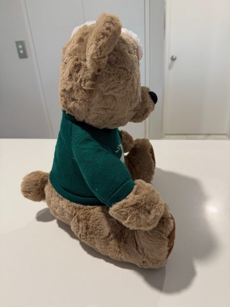 2017 Christmas Santa Bear with Green Knitted Reindeer Jersey Carousel 2