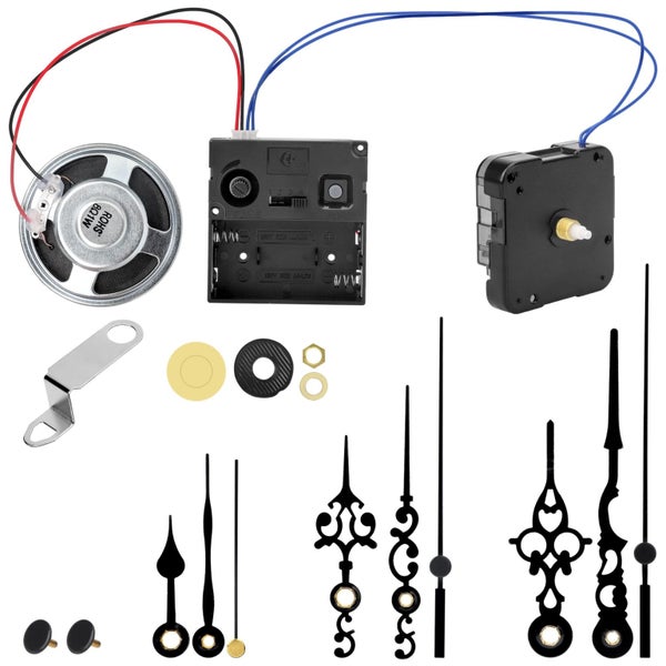 Quartz Clock Movement Mechanism Kit, DIY Wall Operated Chime Clock Motor Ki Carousel 1
