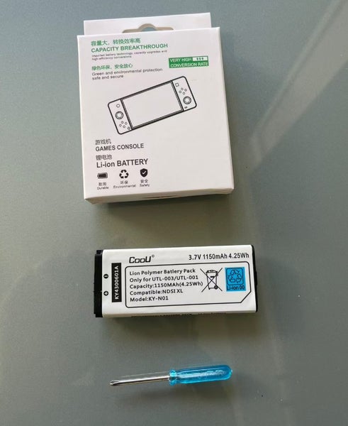 3.7V 1150mAh Rechargeable Battery UTL-001 UTL-003 NDS XL For Nintendo Ndsixl Carousel 1