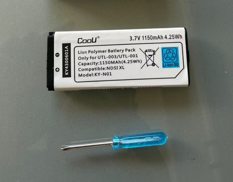 3.7V 1150mAh Rechargeable Battery UTL-001 UTL-003 NDS XL For Nintendo Ndsixl Carousel 4