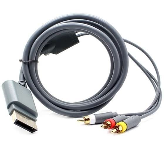 Composite HD TV RCA AV Video Video Cable HDTV for Xbox 360 & 360 Slim Carousel 1