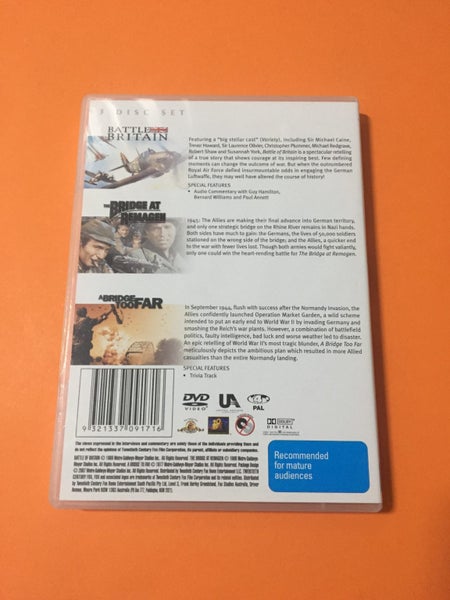 Battle Of Britain / The Bridge At Remagen / A Bridge Too Far Carousel 2