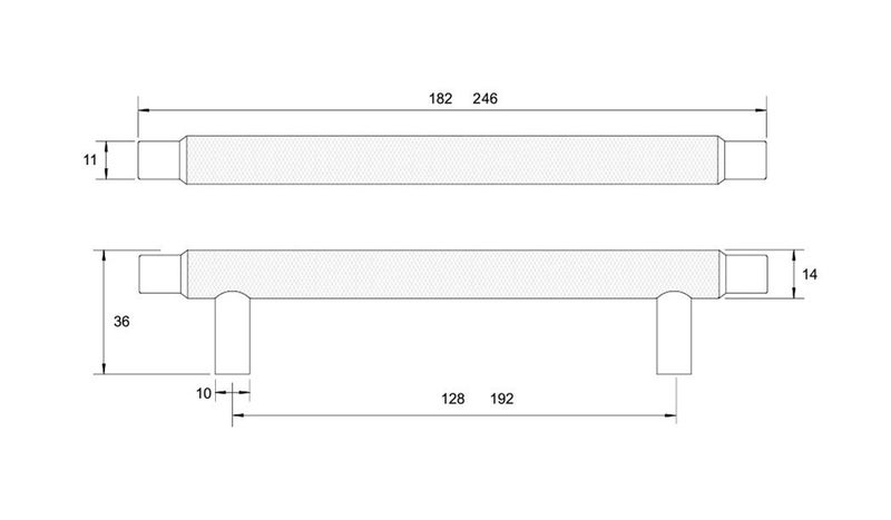 Kethy Herning Cabinet Pull Handle - Available in Various Finishes and Sizes Carousel 3
