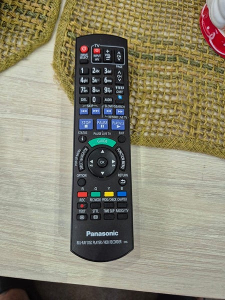 Panasonic Blu-ray Disc player HDD recorder remote Carousel 1