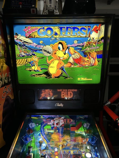 No Good Gofers Pinball Machine Carousel 2