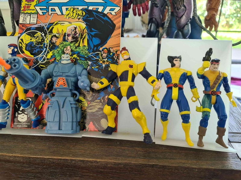 XFactor 71 plus 7 retro action figures from 90s64585401426819111