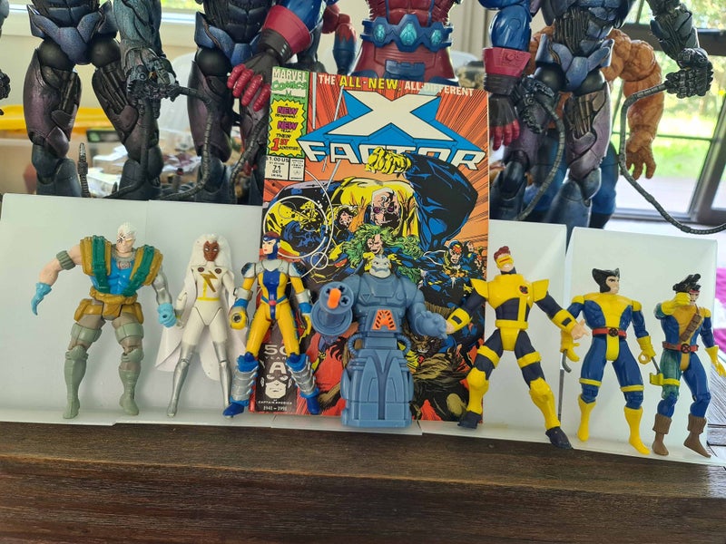 XFactor 71 plus 7 retro action figures from 90s64585401426819110