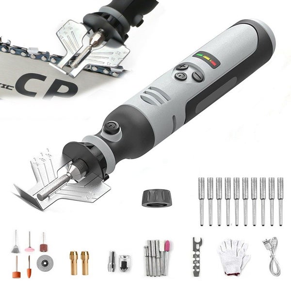 Cordless Chainsaw Sharpener Electric Handheld High Speed Diamond Sharpening Carousel 2