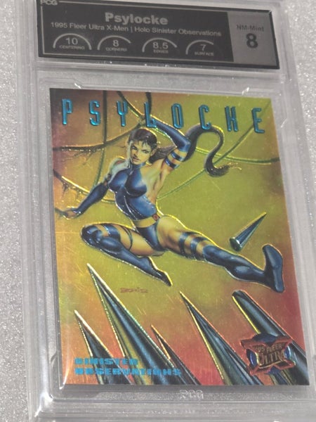 Marvel 1995 Fleer Ultra Sinister Observations PCG NM Mint 8 Carousel 1
