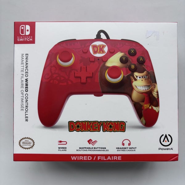 Donkey Kong Wired Nintendo Switch Controller New Carousel 1