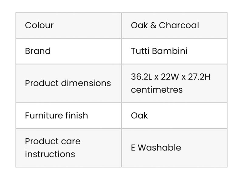 Baby cot - co-sleeper - Tutti Bambini Cozee Carousel 12