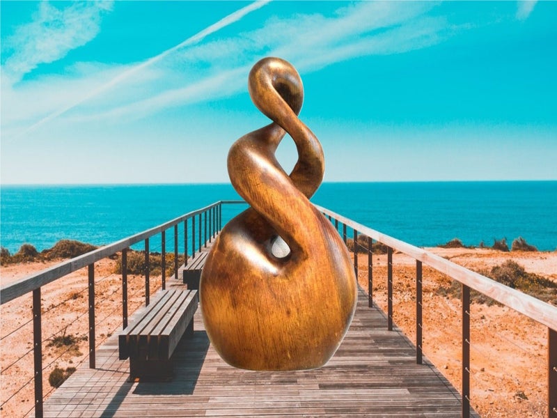 Beautiful Wood Carving Double Twist Carousel 3