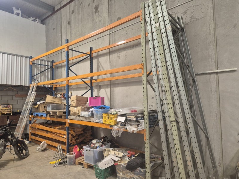 commercial used pallet racks 7 bays $1!!!!64586891304834110