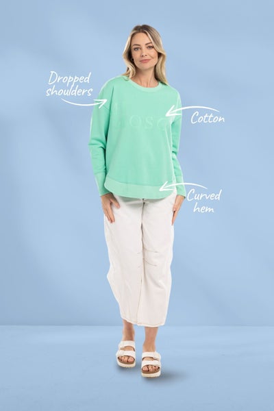 Mi Moso Ena Sweat Green Carousel 2