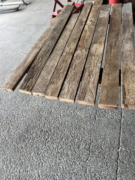 10.7 LM Solid Rewarewa Timber Boards – Mixed 90/100×30/40mm (Kiln-Dried)64591254511617113