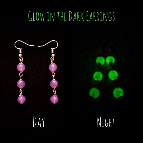 Glowing Earrings (3 options) Carousel 2