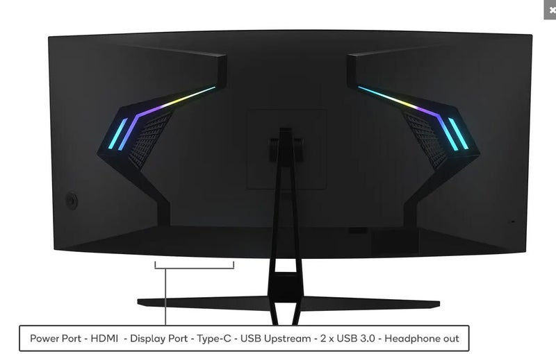 Kogan 34" Curved Ultrawide WQHD 165Hz Freesync HDR Monitor (3440 x 1440) Carousel 9