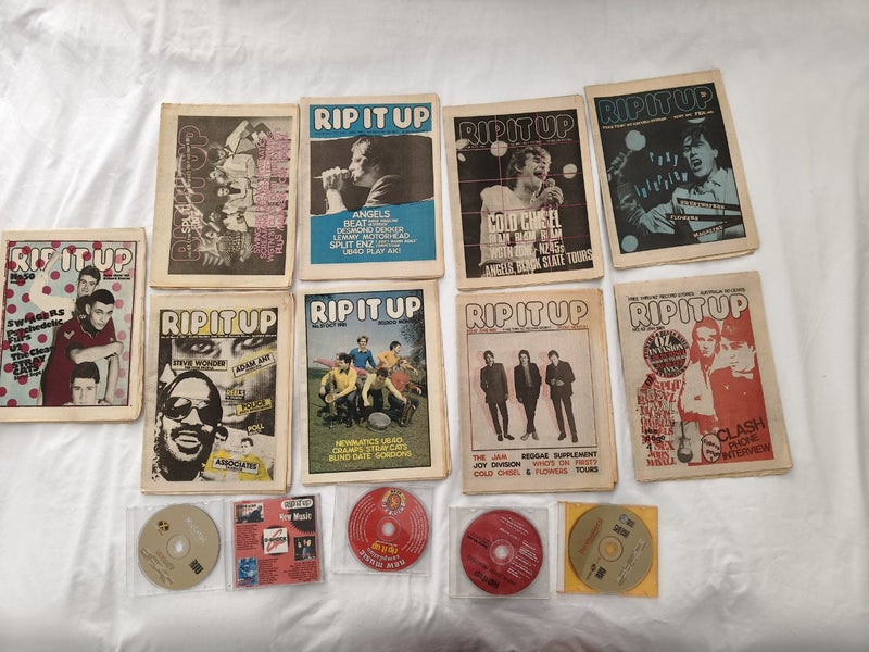 Rip it up 1981 9×magazine + 5×RIU CDs64592436867585110