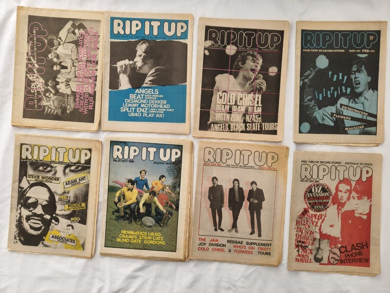 Rip it up 1981 9×magazine + 5×RIU CDs64592436867585111