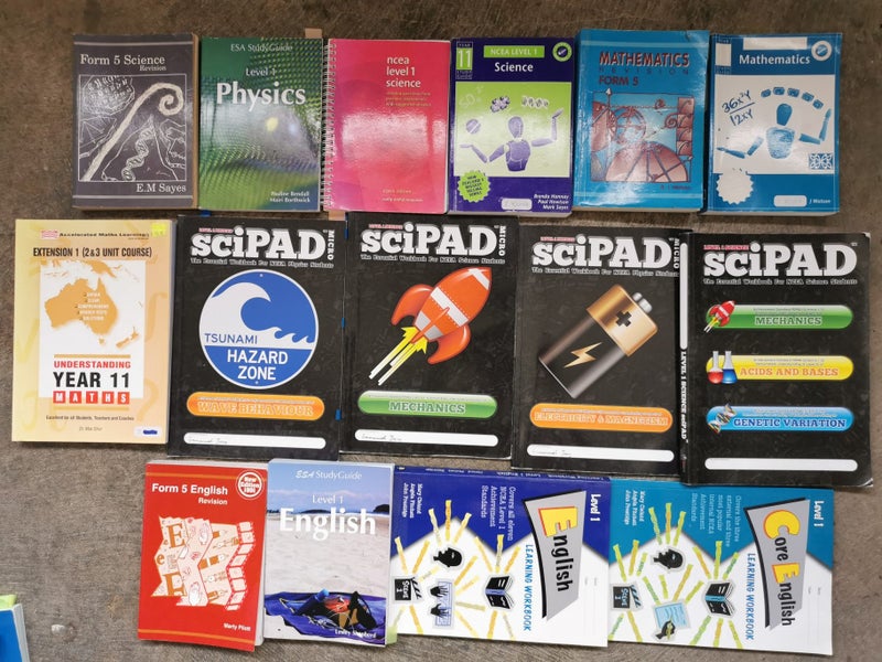 Study Books Year 11 (Level 1) Carousel 1