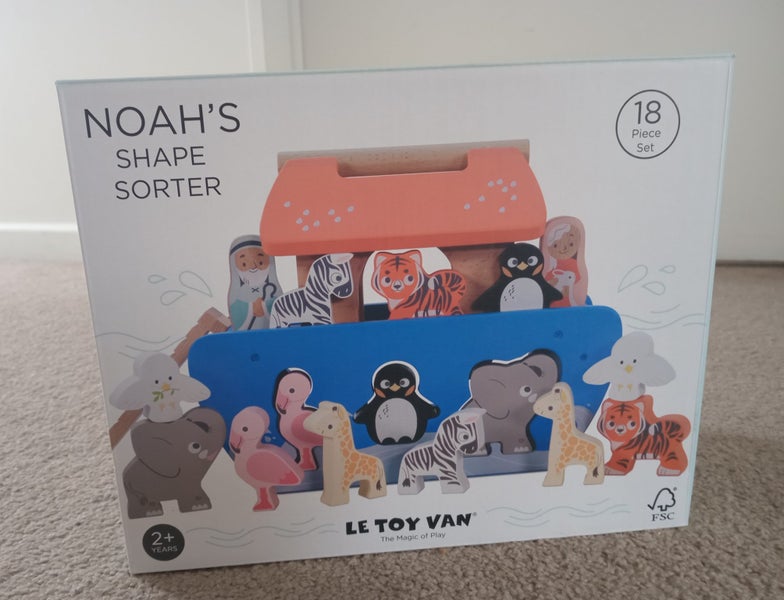 Le Toy Van - Wooden Noah's Shape Sorter Carousel 5