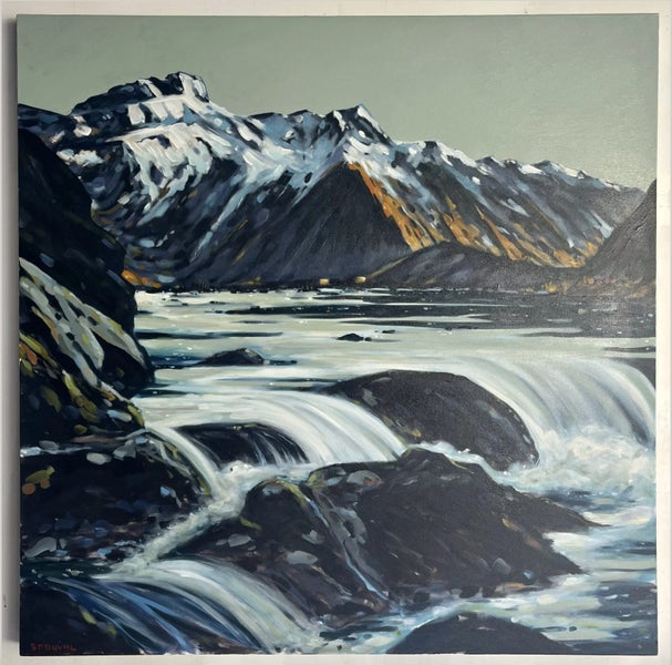 'Hooker River' Original Artwork - Stu Duval Carousel 1