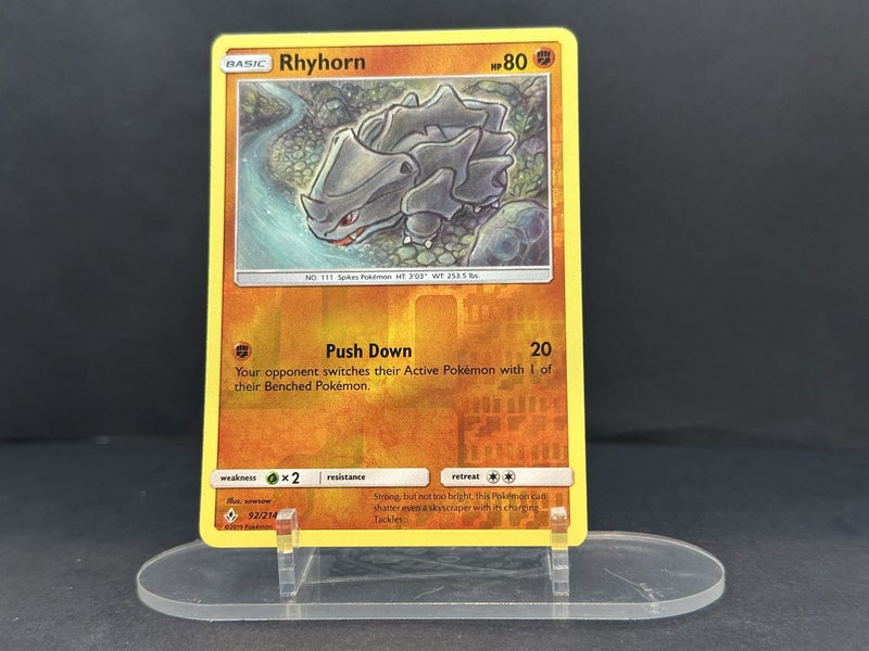 Rhyhorn 92/214 Unbroken Bonds Carousel 1