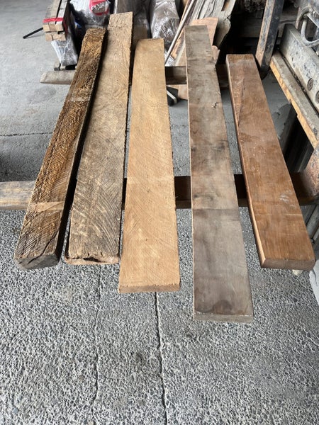 8.13 LM Ancient Swamp Kauri Timber Boards – (Mixed Sizes)64593135710081112