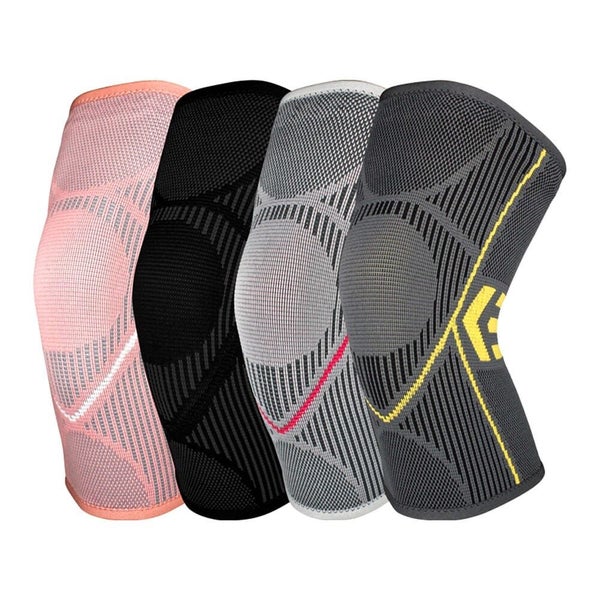 1 Pair Knitted Knee Compression Sleeves for Men Women Cycling Basketball Foot... Carousel 2