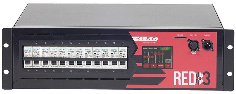 LSC Red 3 Dimmer 12ch Carousel 1