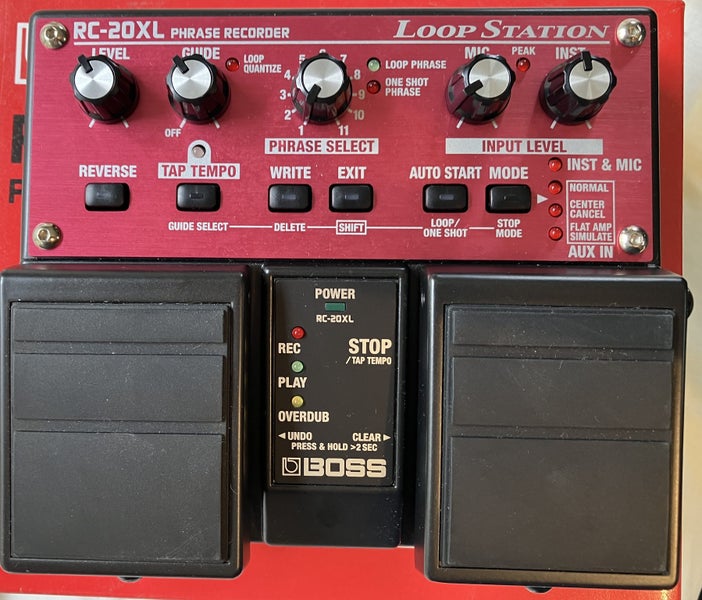 Boss Loop Station Model RC-20XL Phrase Recorder Carousel 1