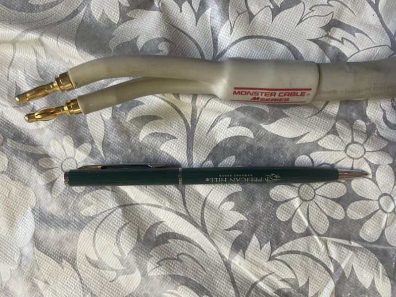 Monster Cable M Series (AKA Garden Hose cable) -2xApprox 2.5m Carousel 7