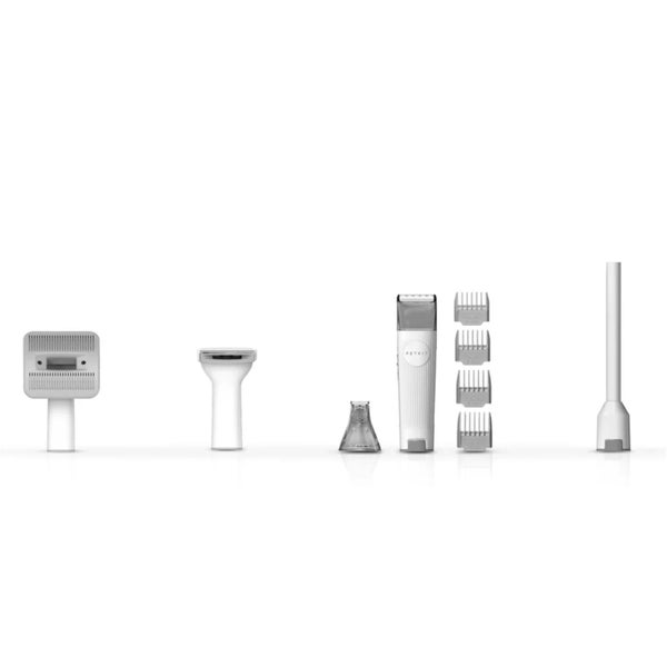 Petkit FurWaker 5-in-1 Pet Grooming Kit (AirClipper) includes 5 Professional Carousel 2