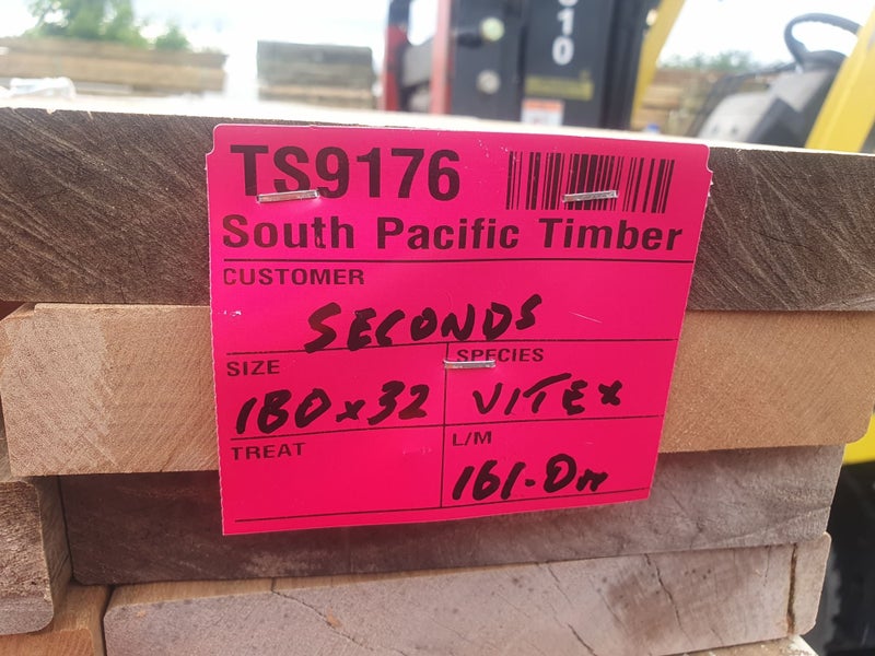 VITEX DECKING - SECONDS - 180 x 32mm - 161m - TS917664793380919299112